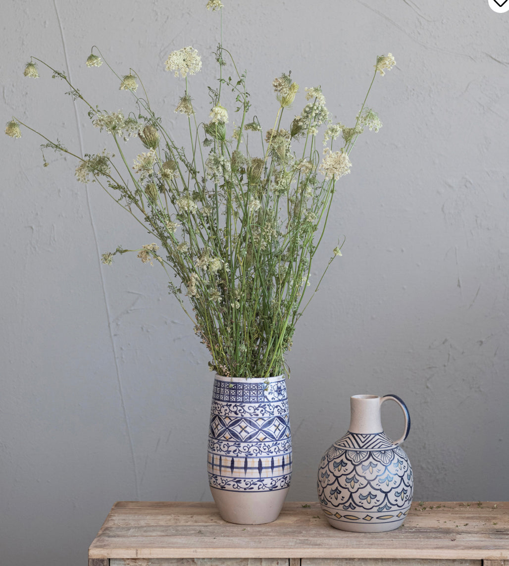 BLUE AND WHITE VASE