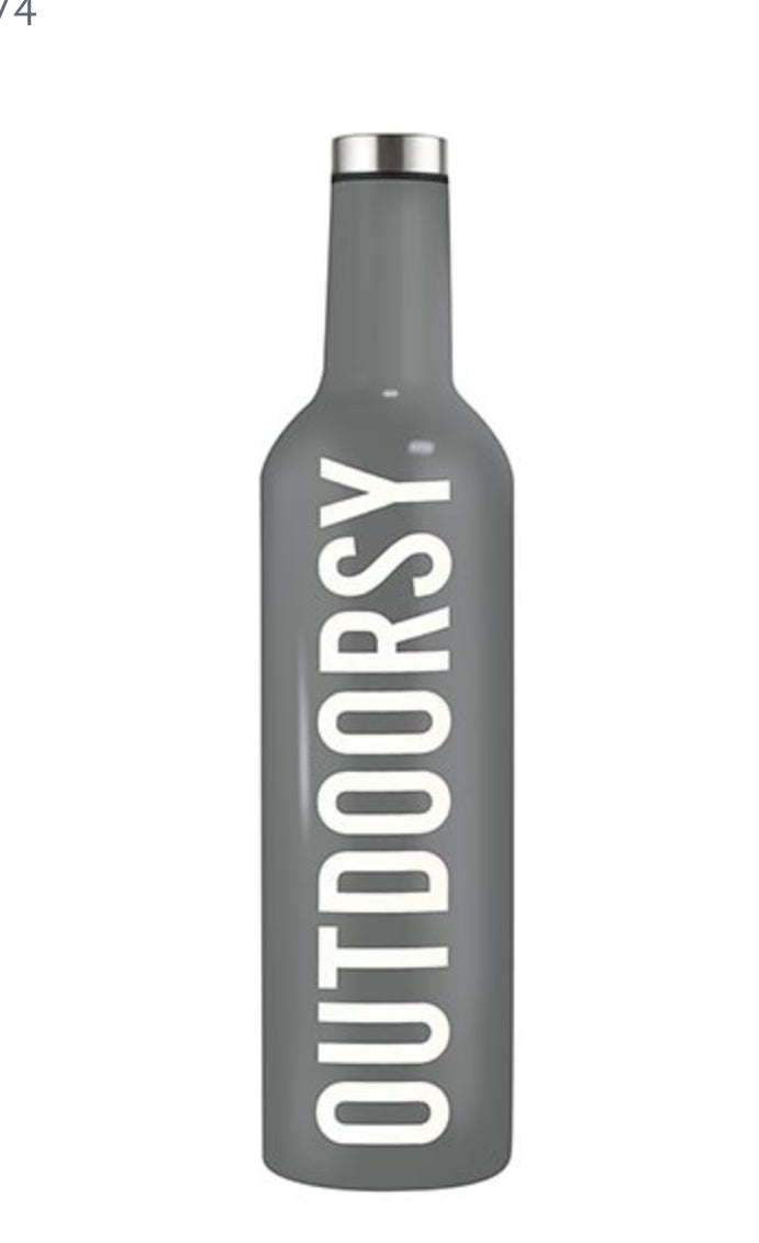 Stainless Wine Bottle-Outdoorsy