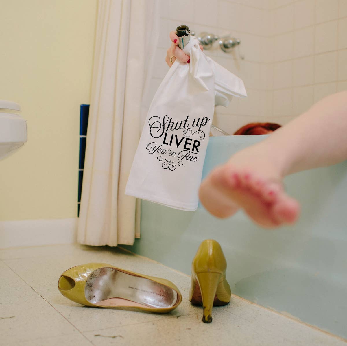 Shut Up, Liver Kitchen Towel