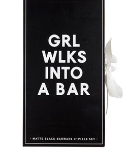 Black Bar Set