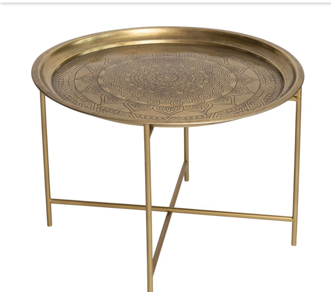 Metal End Table