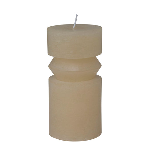 6" Pillar Candle, Cream