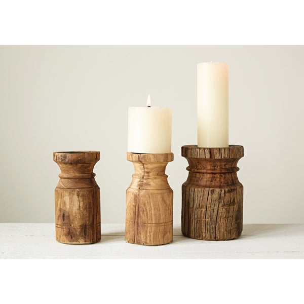 Rustic Candle Holder