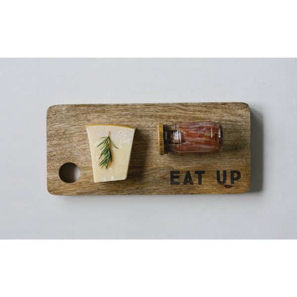 *Eat Up Wood Board