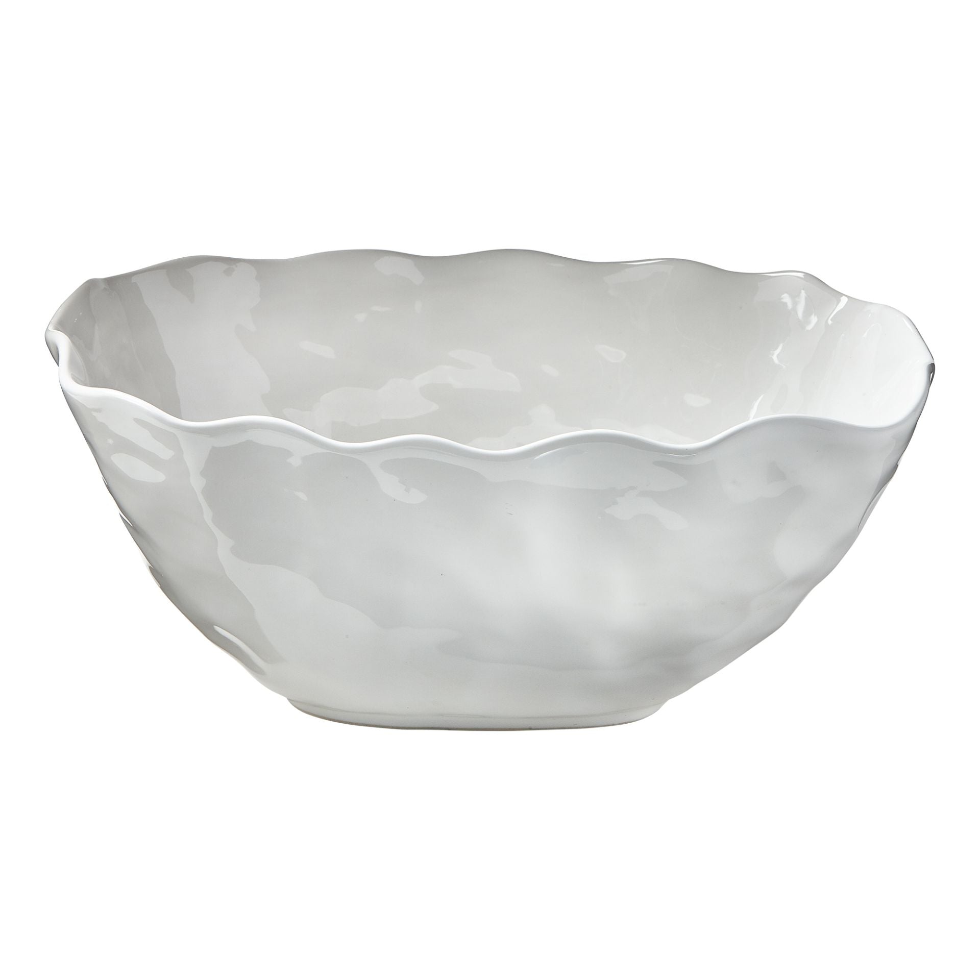 Formosa oval entertain bowl - white