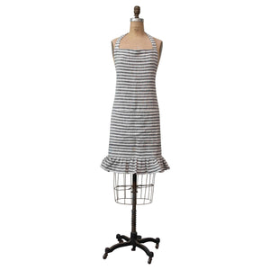 Cotton Striped Apron