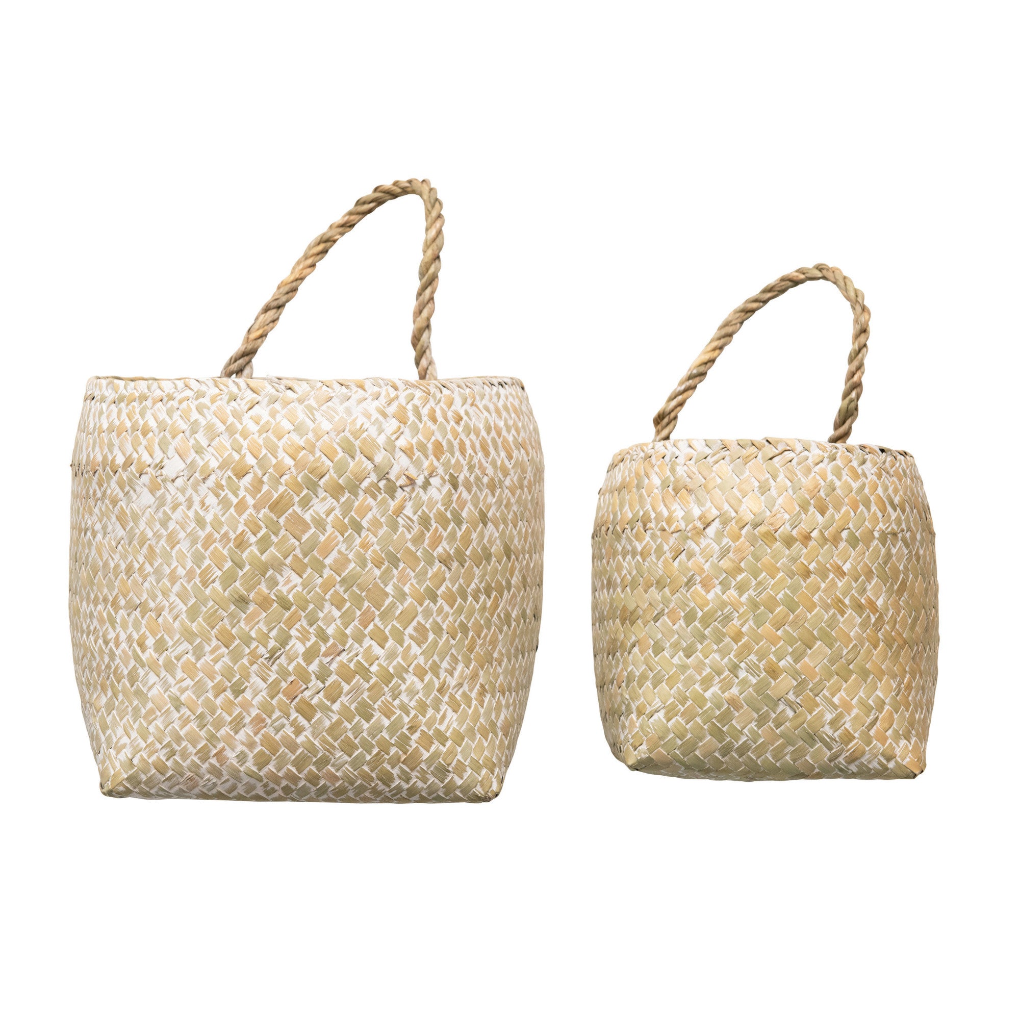 Seagrass Basket w/ Handle