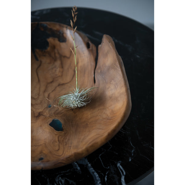 Teakwood & Resin Bowl