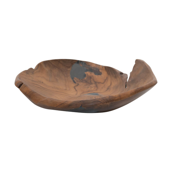 Teakwood & Resin Bowl