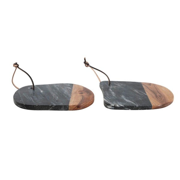 Marble/Wood Cheese Board
