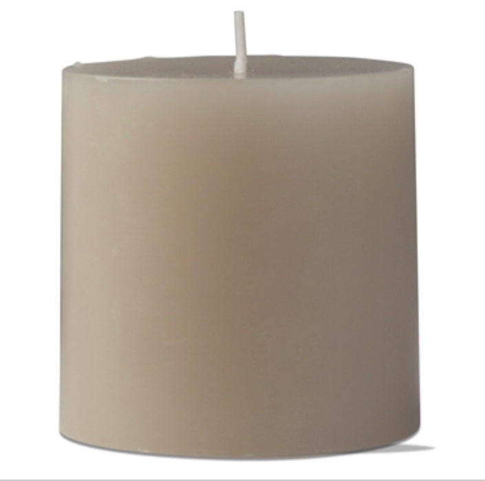 Candle- 3”x3” Pillar Candle in 3 Colors