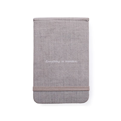 Everything is Possible Fabric Notebook