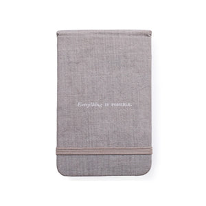 Everything is Possible Fabric Notebook