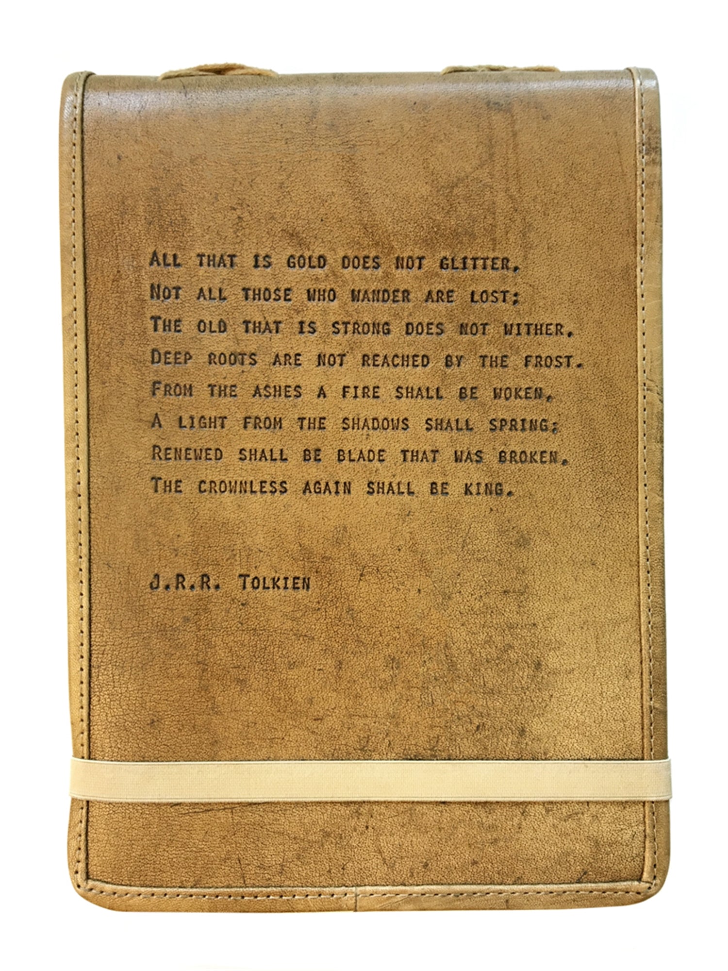 JRR Tolkien Lg Leather Journal
