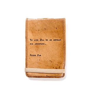 Peter Pan - Mini Leather Journal