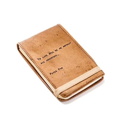 Peter Pan - Mini Leather Journal