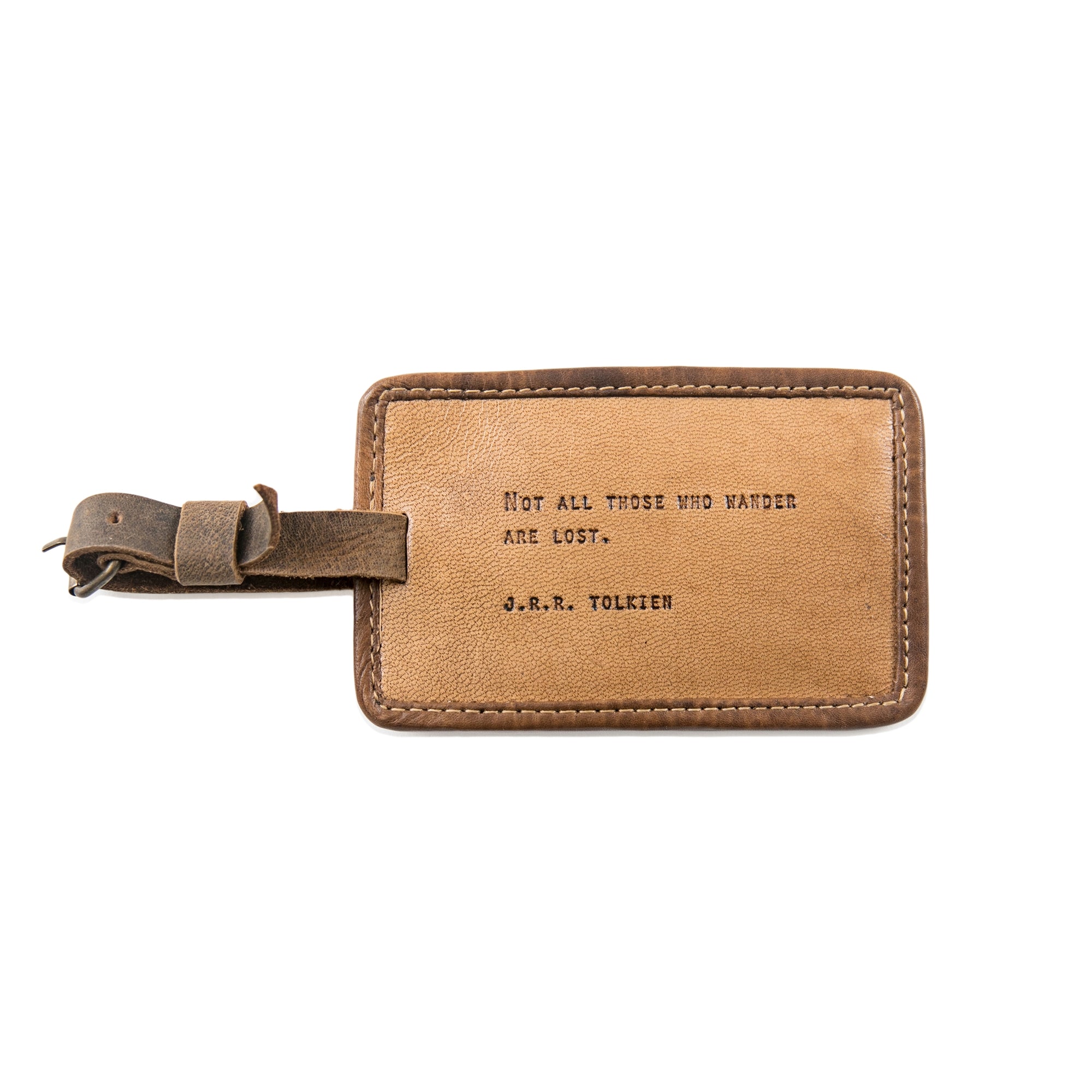 JRR Tolkien Luggage Tag