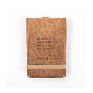 Bob Dylan Mini Leather Journal