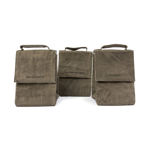 Washed Canvas Lunchbox