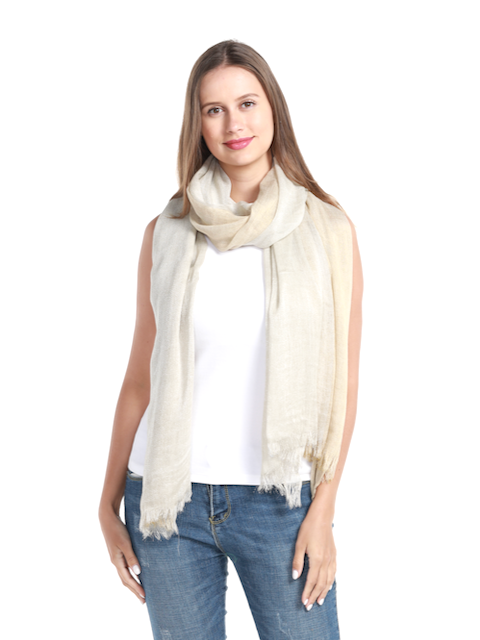Shimmery Scarf, White