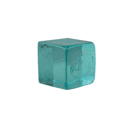 *Glass Cube Bookend/Décor