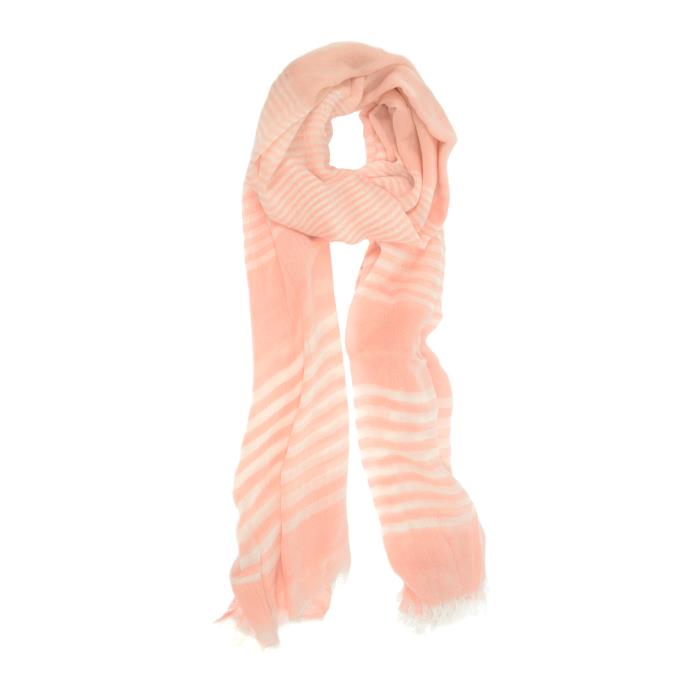 Pink/White Stripe Scarf