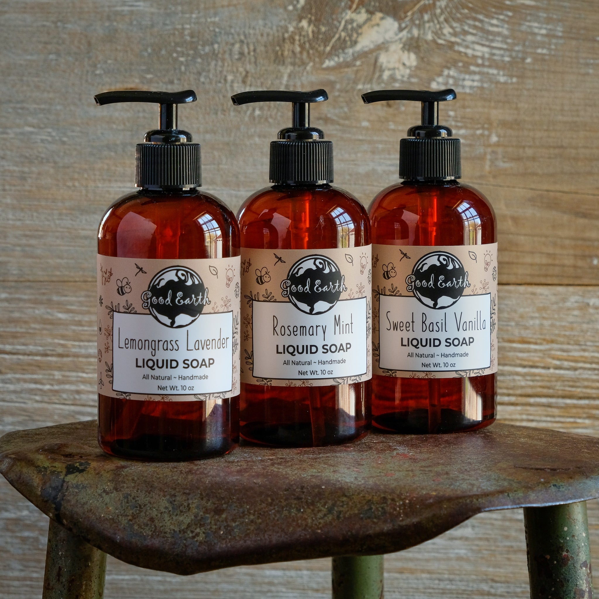 *GE Liquid Soap - Rosemary Mint