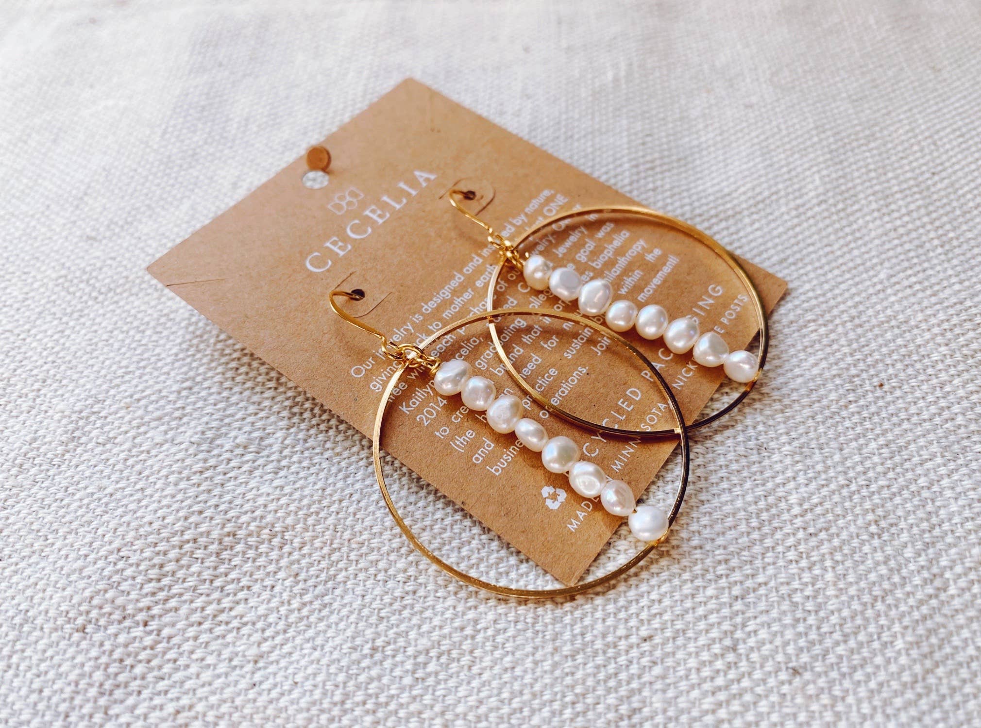 Hepburn Drop Earrings