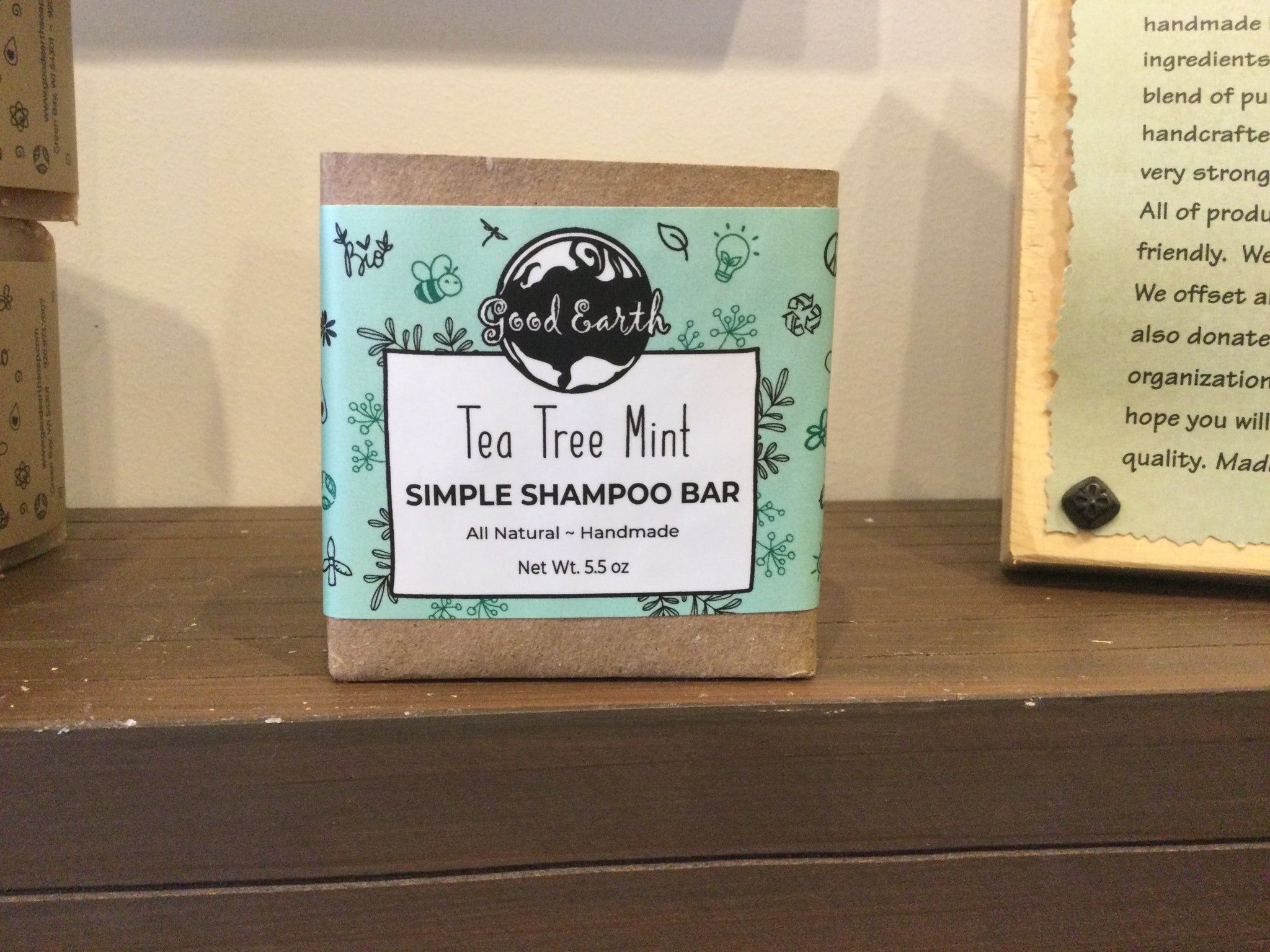 Shampoo Bar-Tea Tree Mint