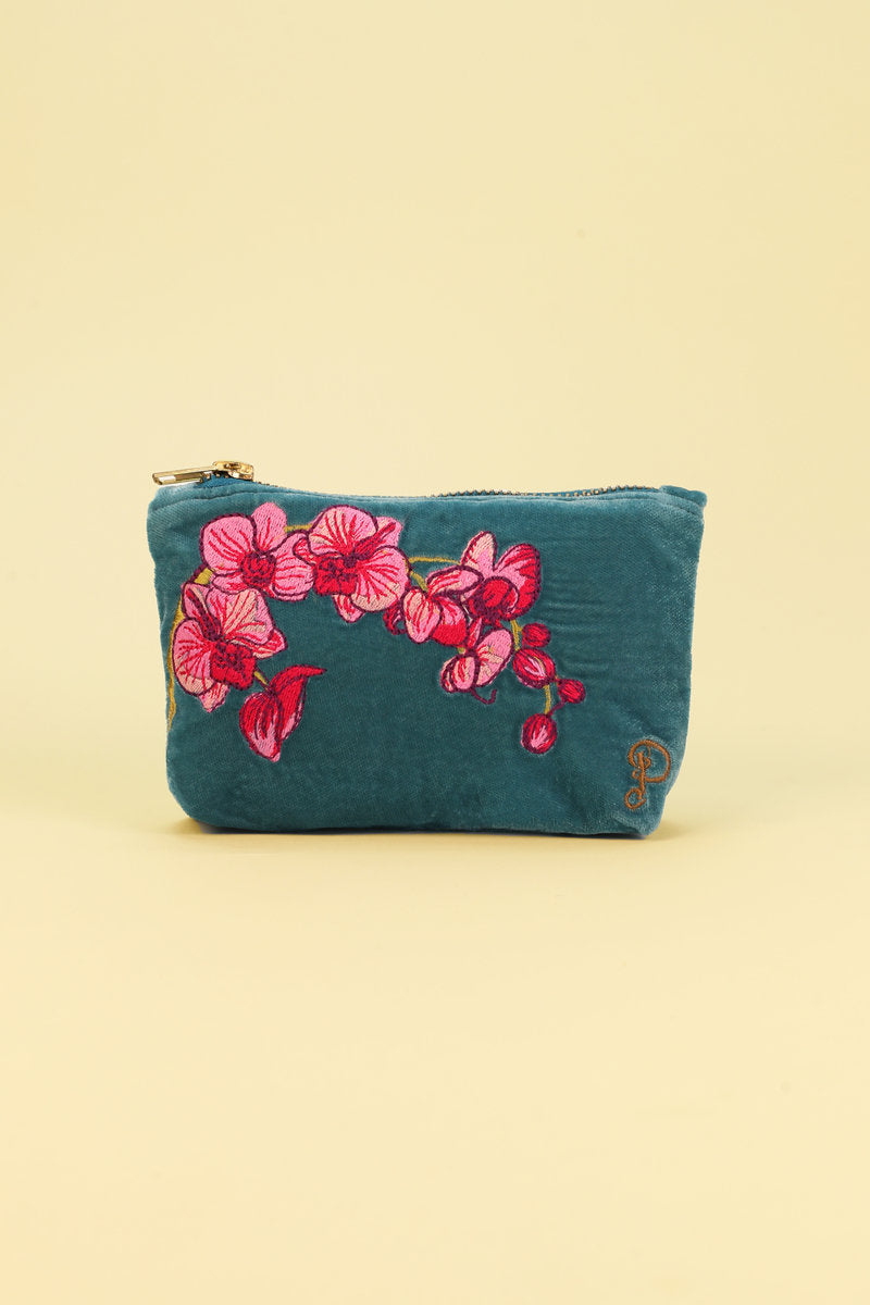 Orchid Velvet Mini Pouch