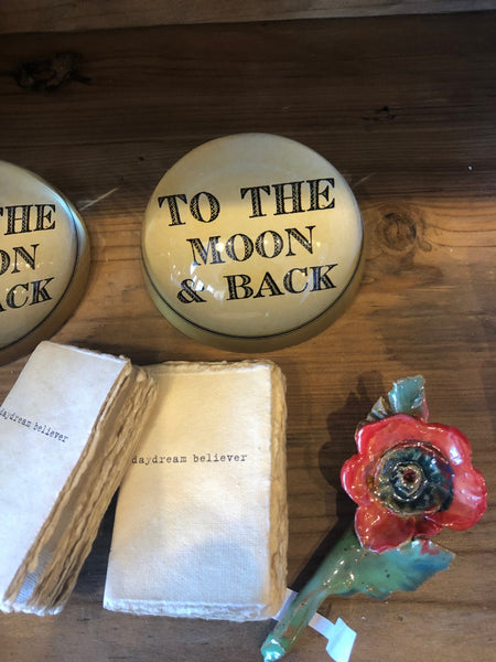 Moon & Back Paperweight